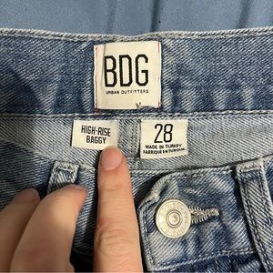 BDG High-Rise Baggy Jeans size 28 by Urban Outfitters